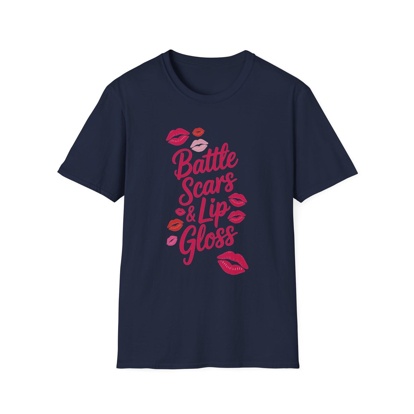 Amputee Humor, Limb Loss Awareness Tee, Battle Scars N Lip Gloss V2