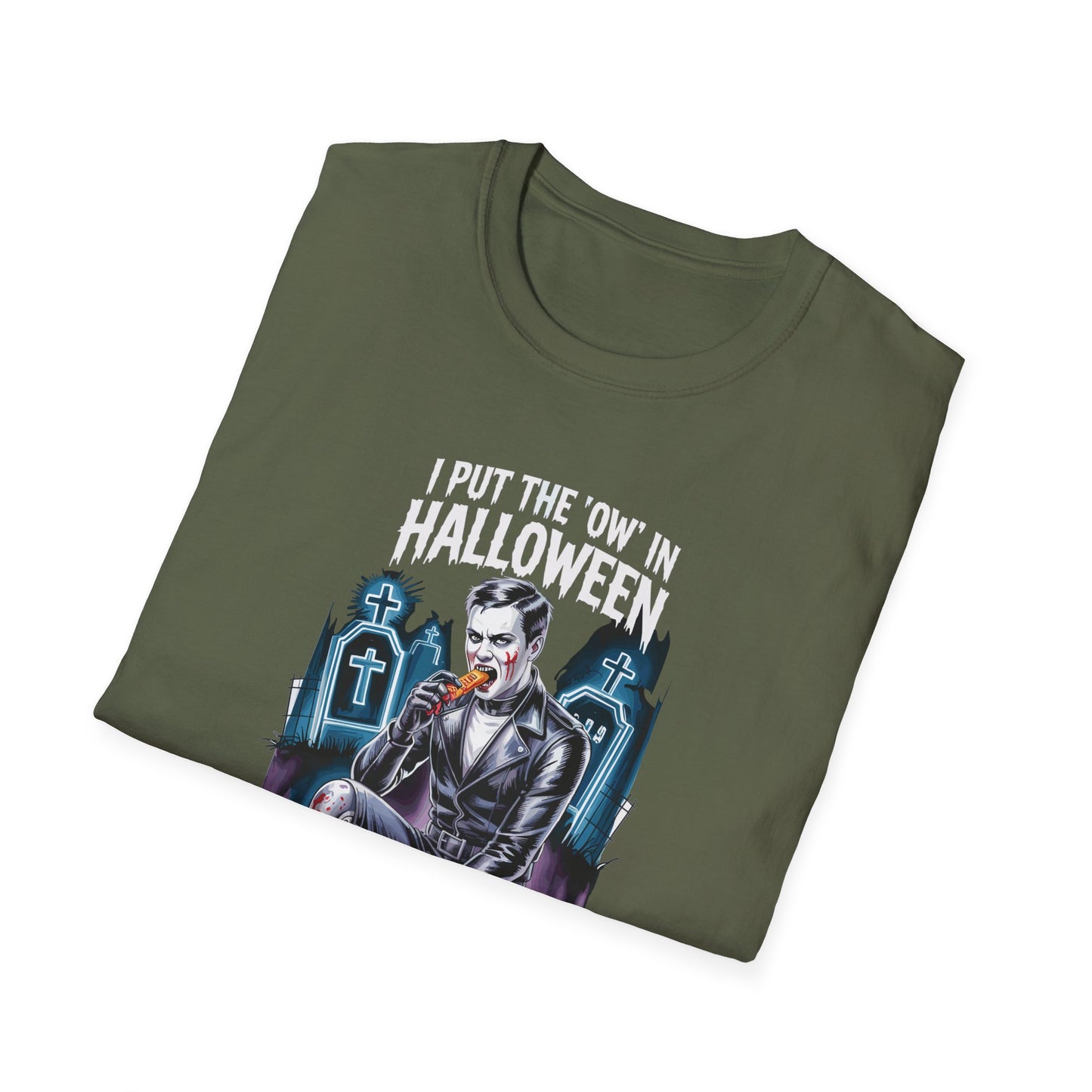 Amputee Humor, Limb Loss Awareness Tee, I Put The Ow In Halloween V1