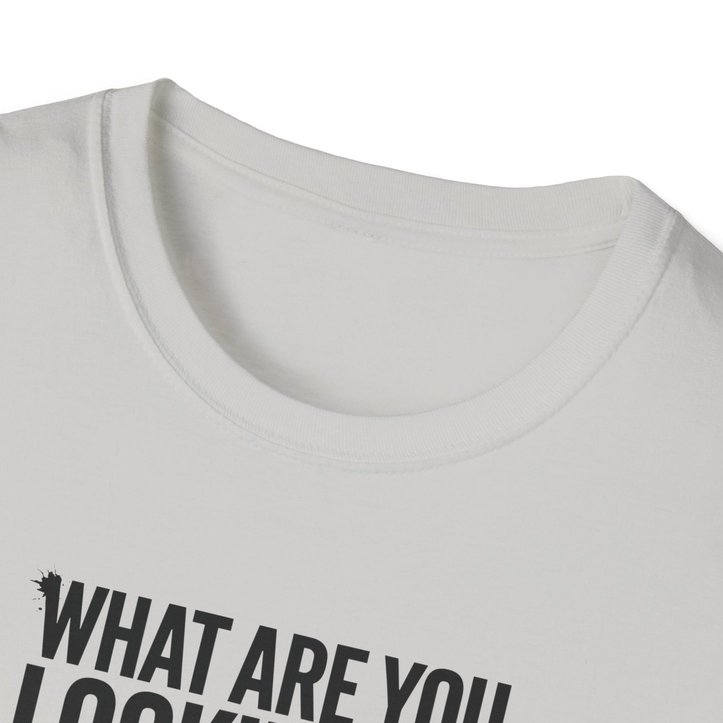Amputee Humor, Limb Loss Awareness Tee, What R U Looking At V15b Print