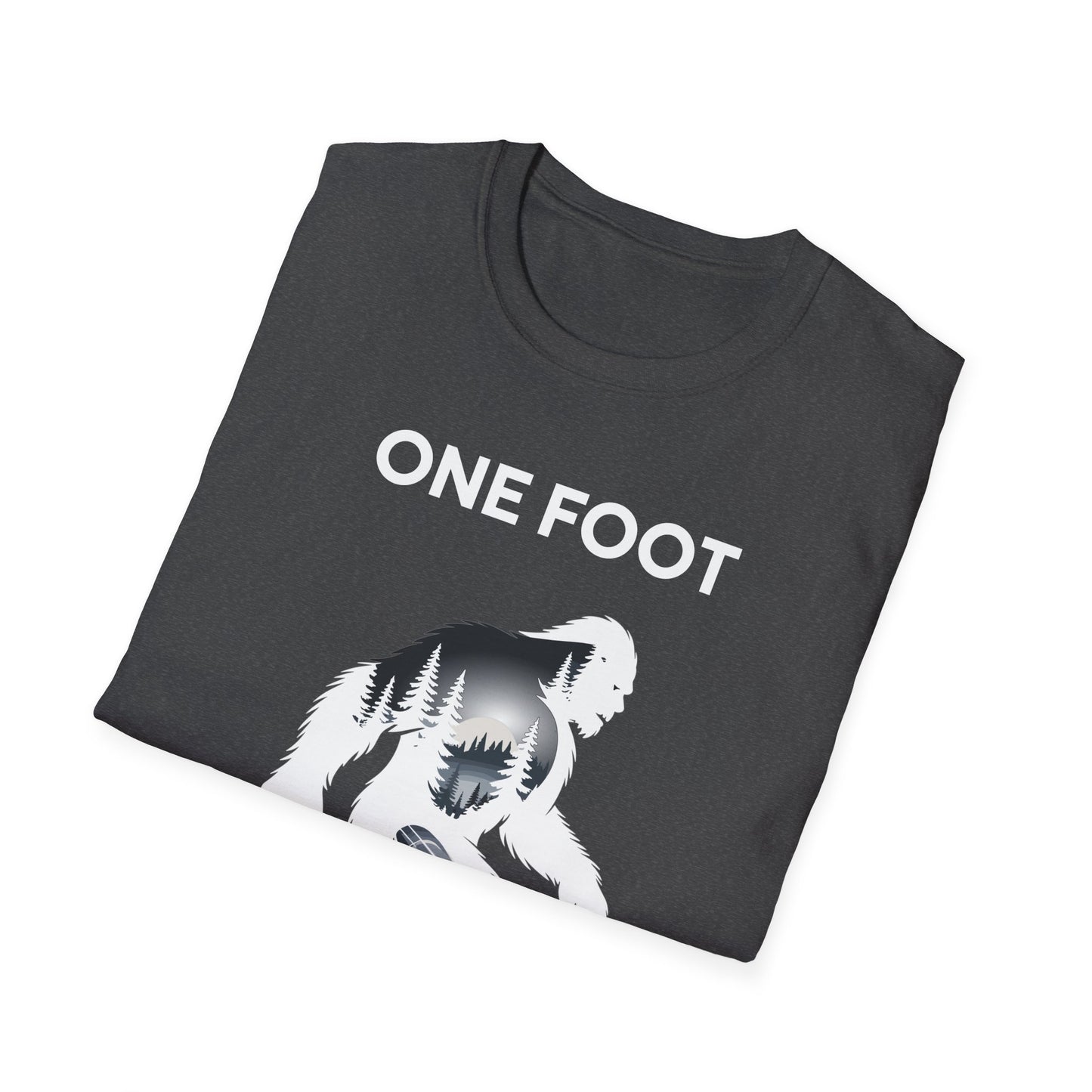 Amputee Humor, Limb Loss Awareness Tee, One Foot V2b
