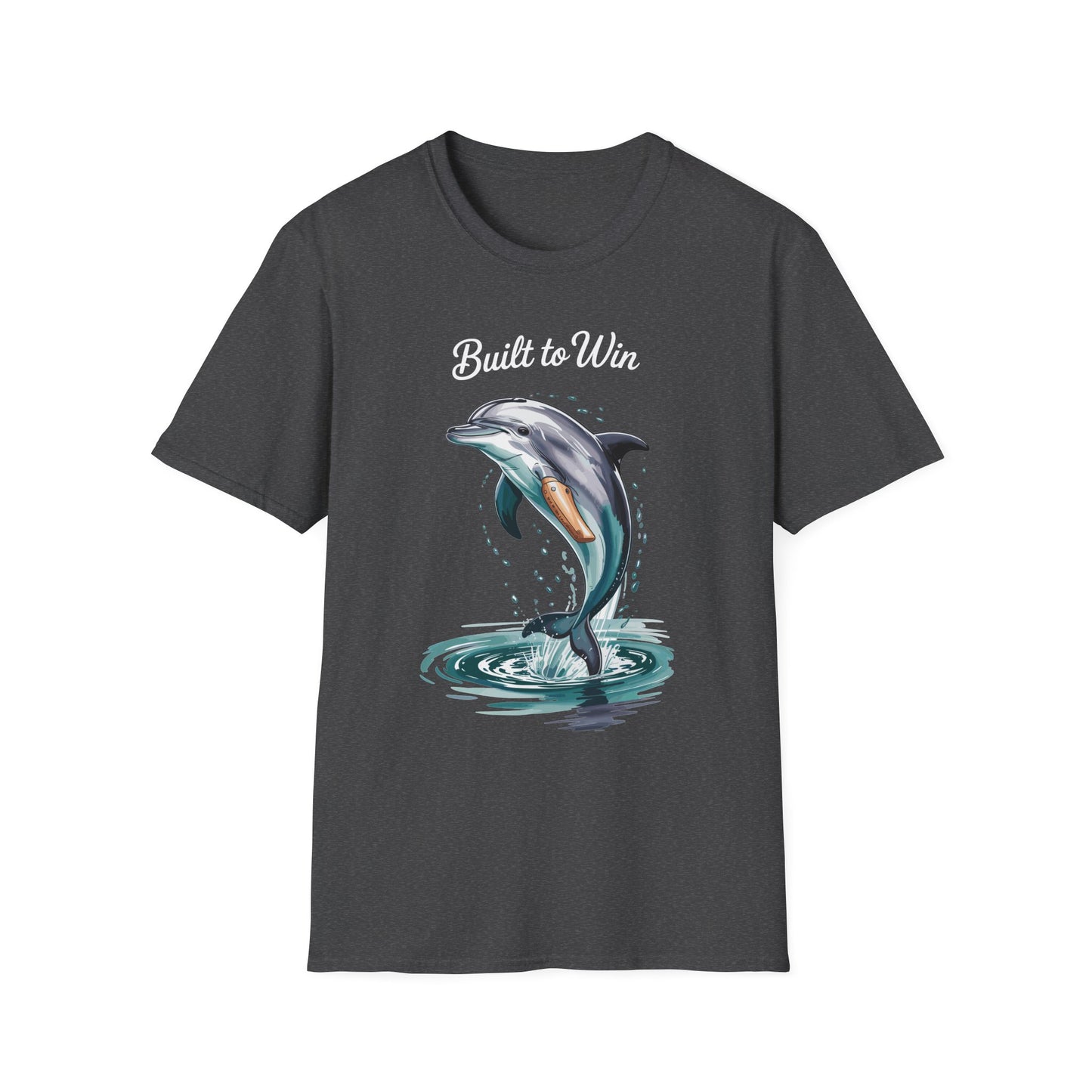 Amputee Humor, Limb Loss Awareness Tee, Dolphin Tee B