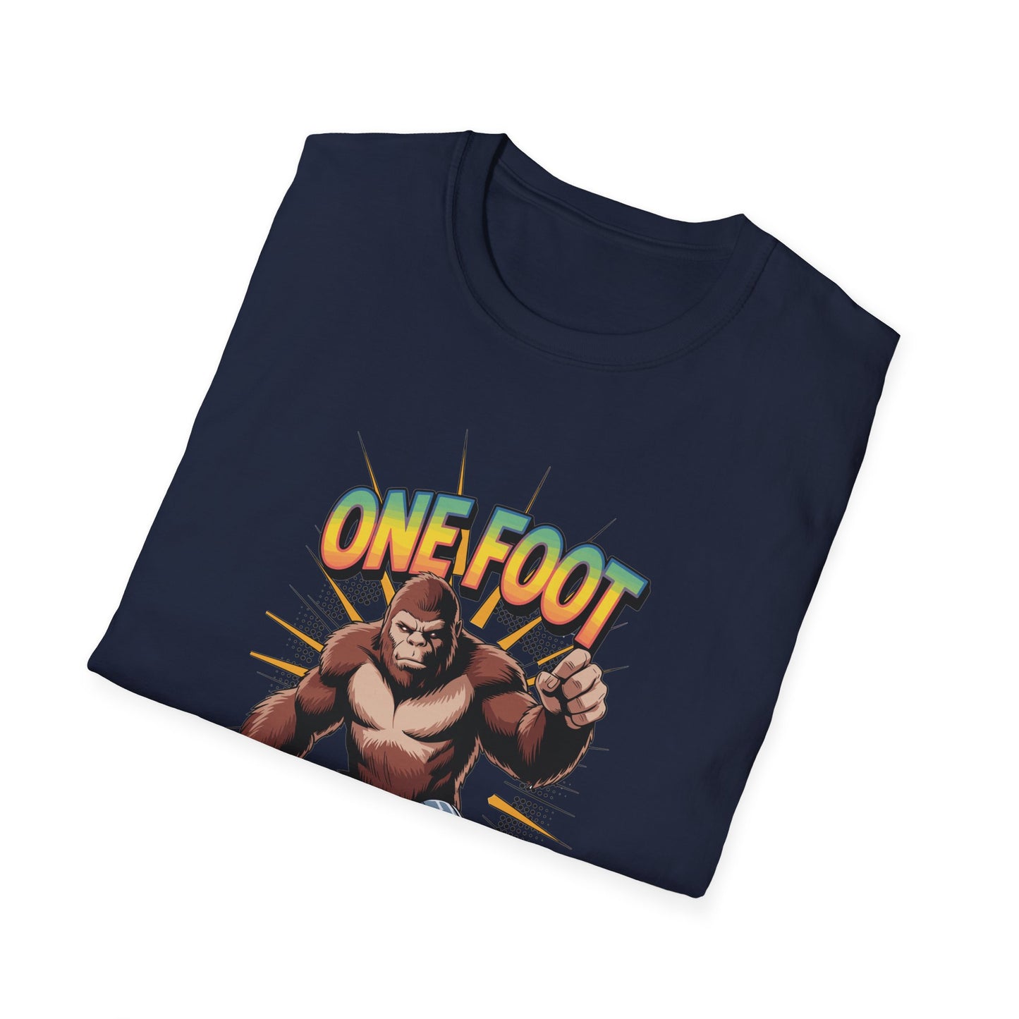 Amputee Humor, Limb Loss Awareness Tee, One Foot V1