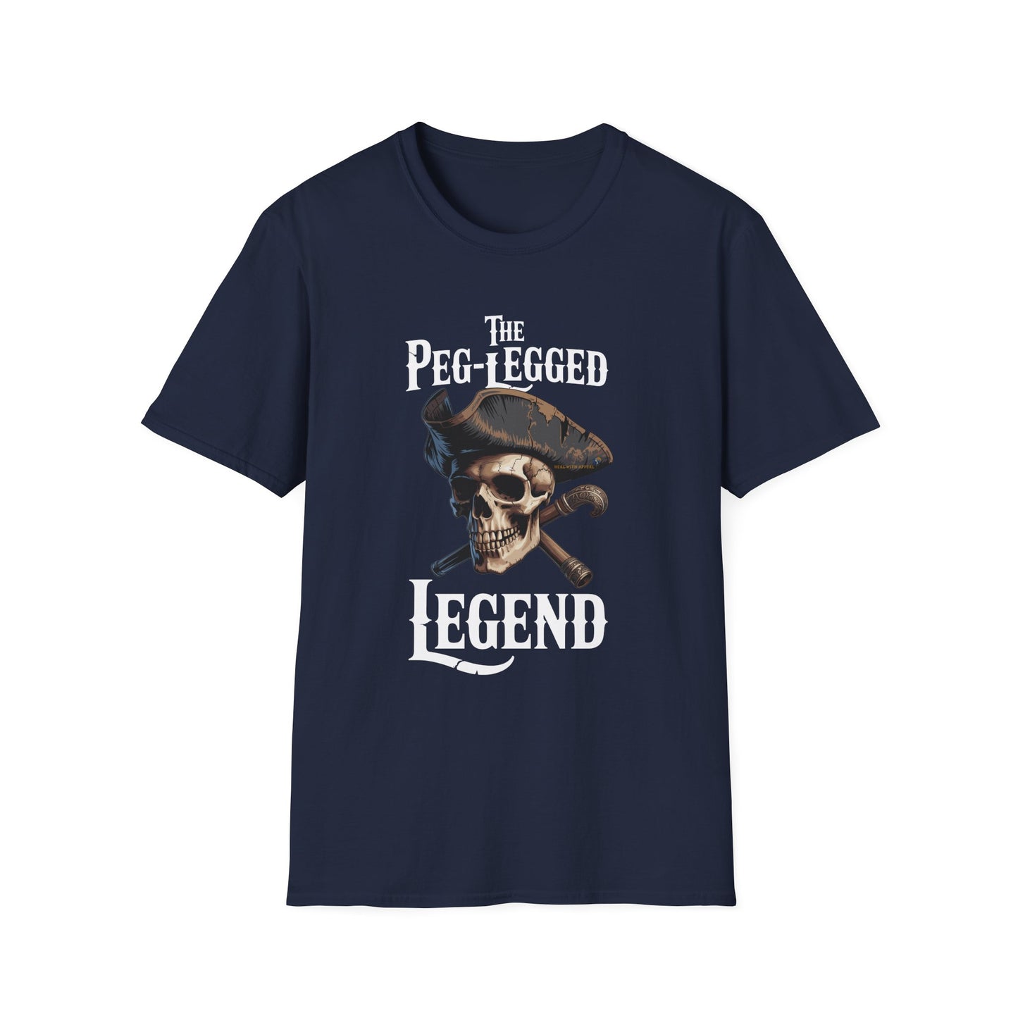 Amputee Humor, Limb Loss Awareness Tee, Peg Leggend Legend V1b