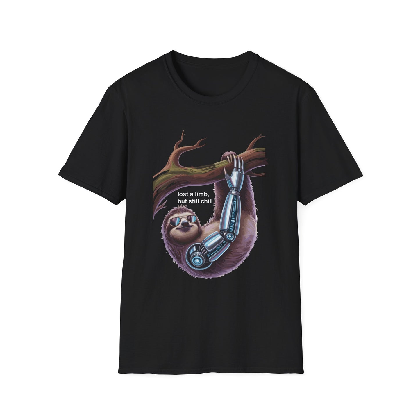 Amputee Humor, Limb Loss Awareness Tee, Sloath Tee V3b