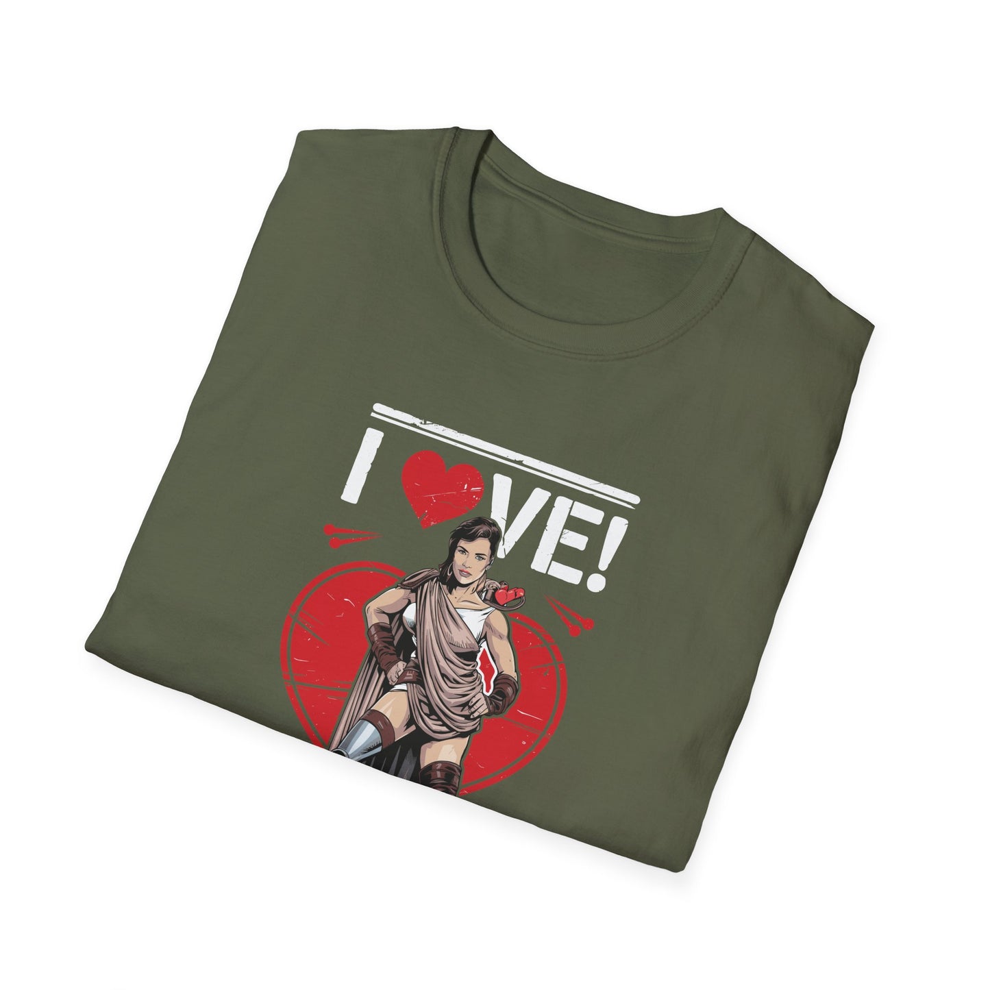 Amputee Humor, Limb Loss Awareness Tee, I Love My Valentine V2b Print