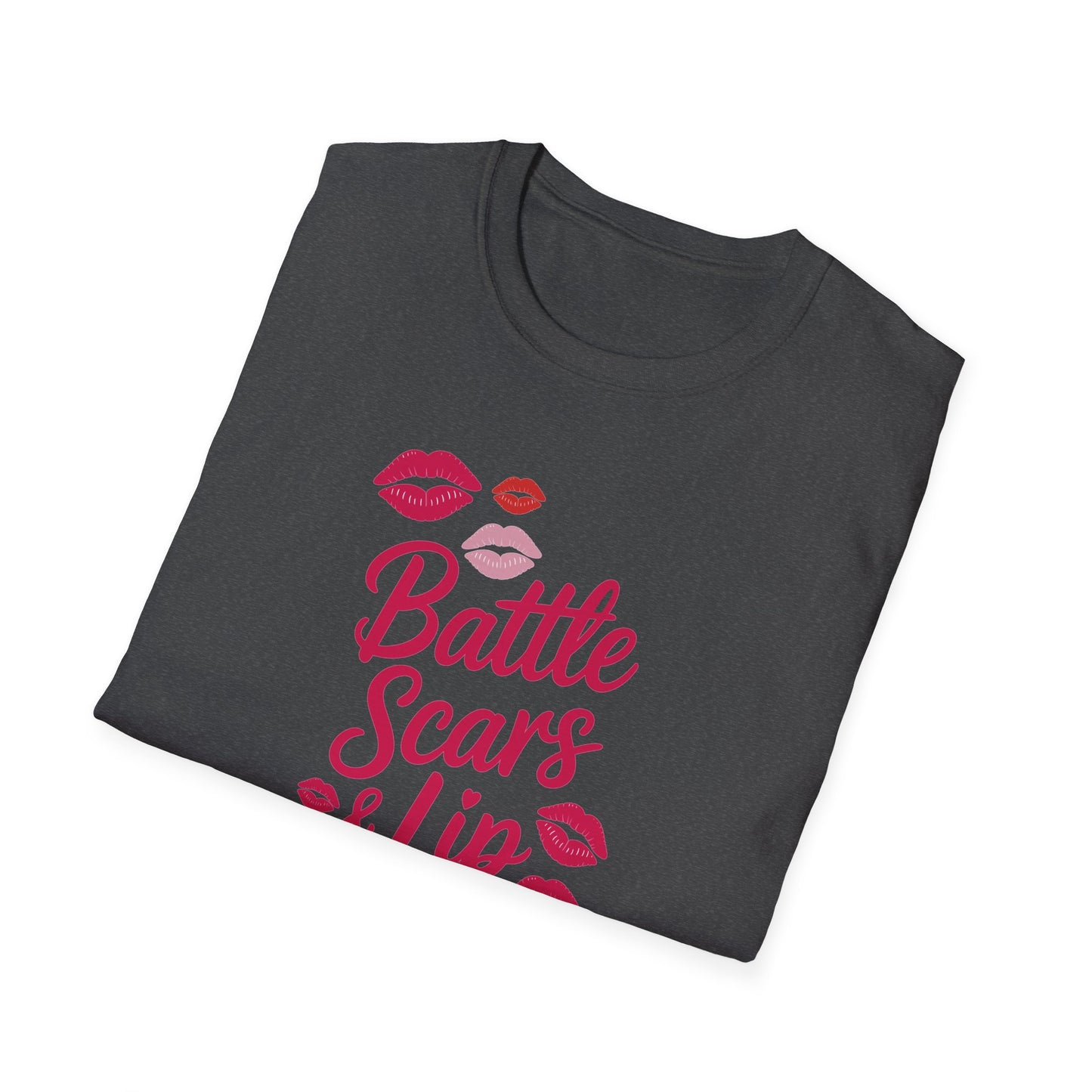 Amputee Humor, Limb Loss Awareness Tee, Battle Scars N Lip Gloss V2