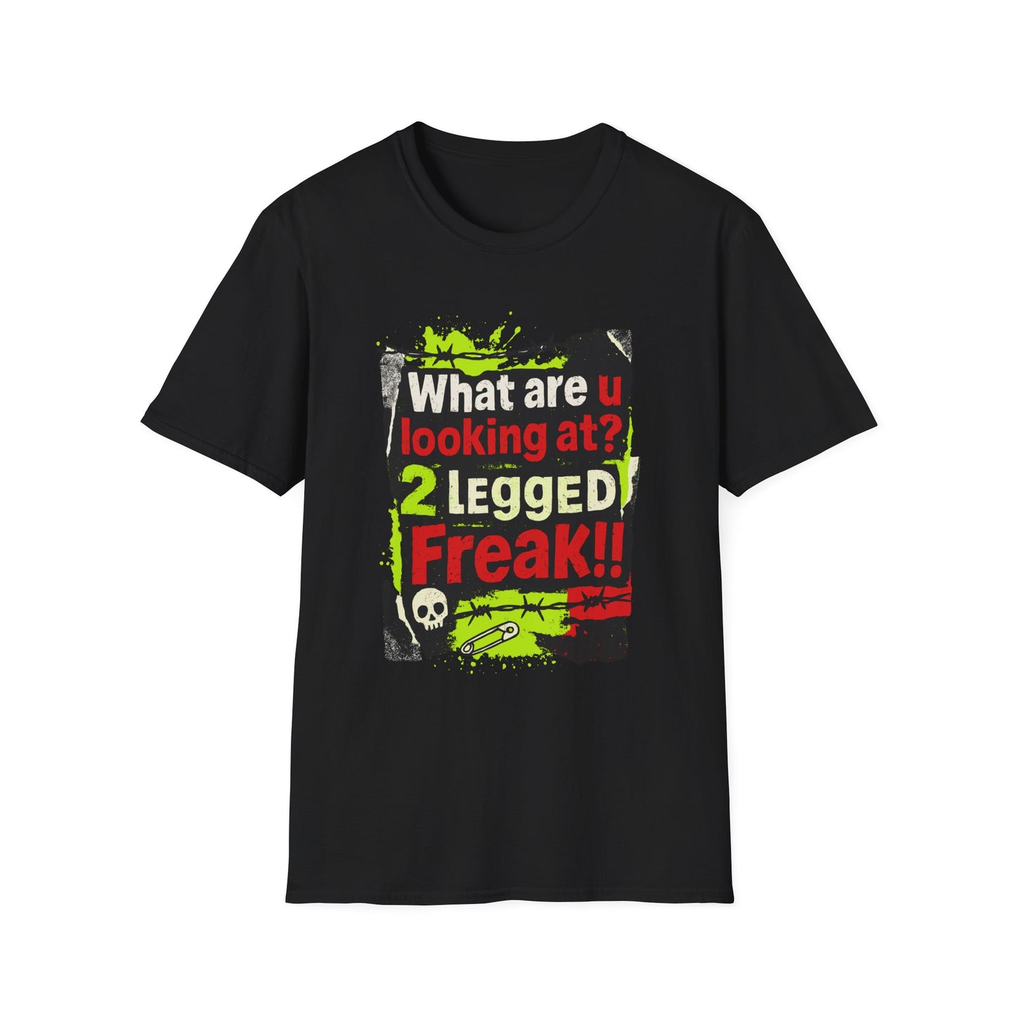 Amputee Humor, Limb Loss Awareness Tee, What R U Lookin At V8