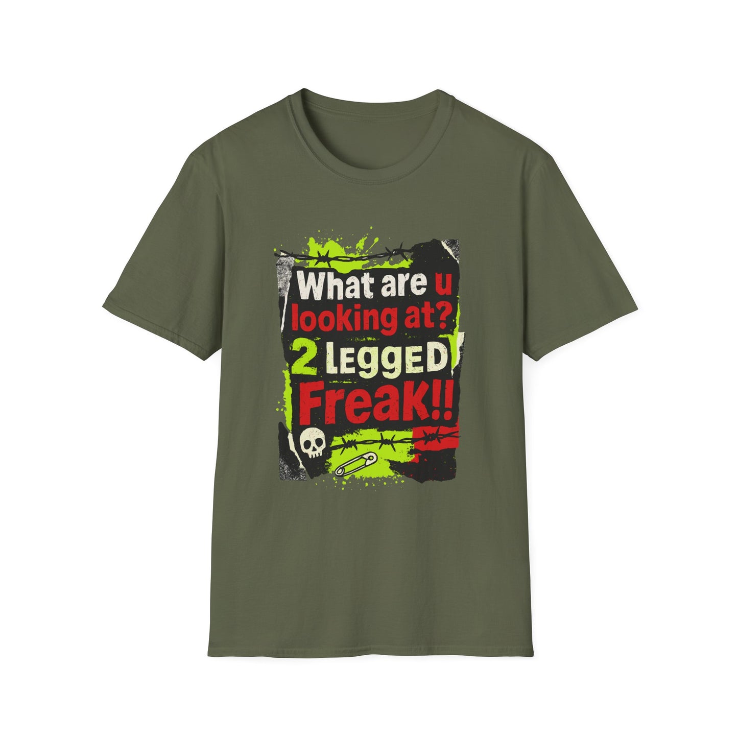 Amputee Humor, Limb Loss Awareness Tee, What R U Lookin At V8