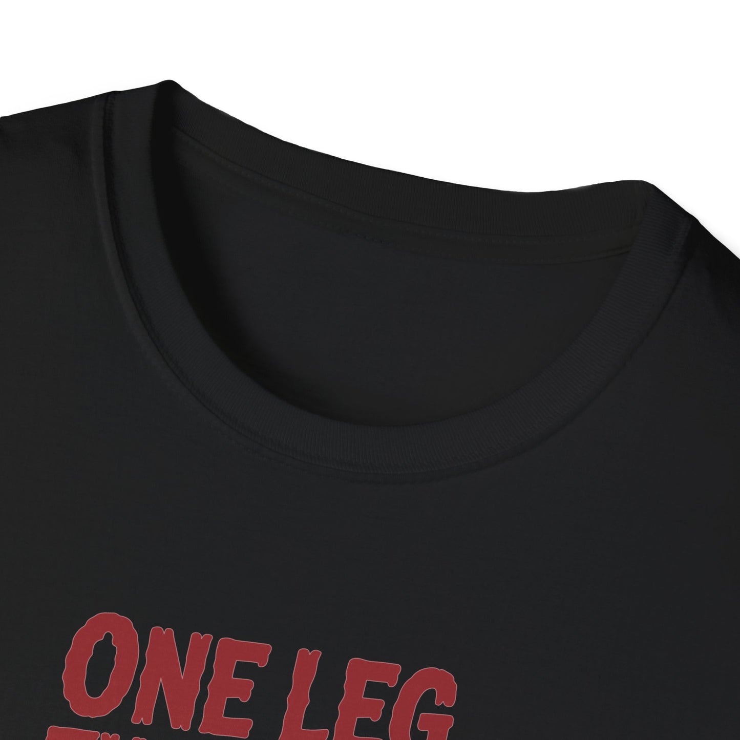Amputee Humor, Limb Loss Awareness Tee, One Leg Twice The Trouble V1