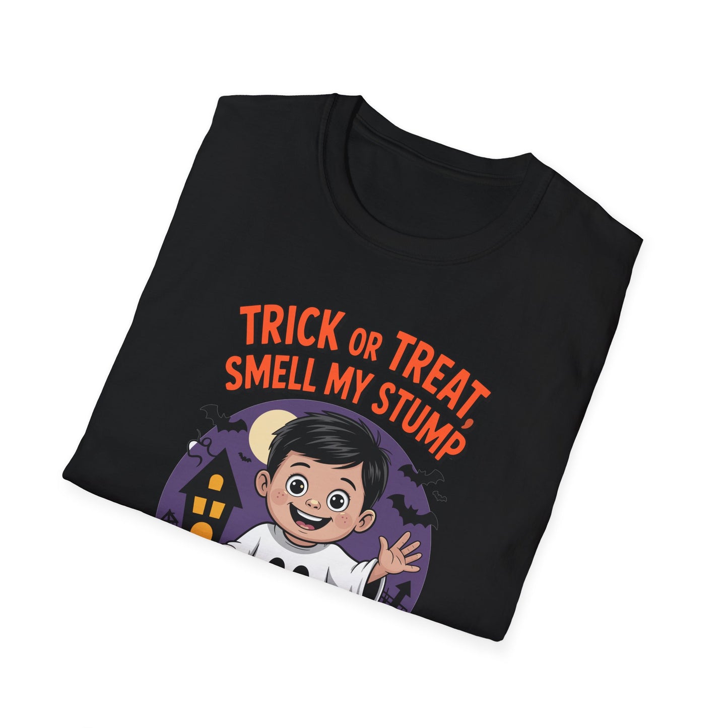 Amputee Humor, Limb Loss Awareness Tee, Trick Or Treat Smell My Stump V3