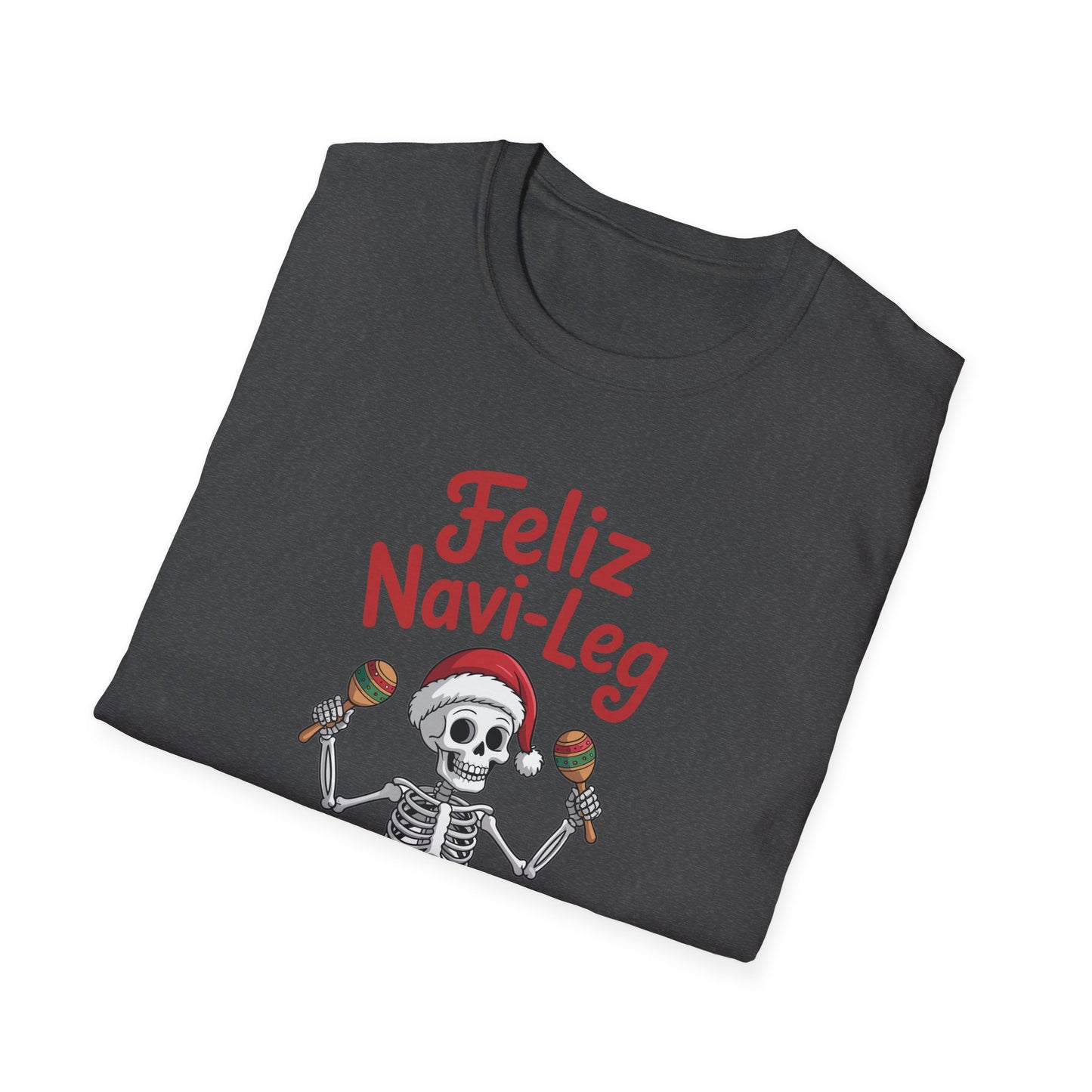 Amputee Humor, Limb Loss Awareness Tee, Feliz Navi Leg V2