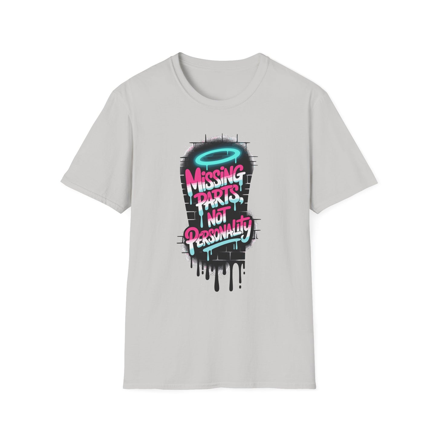 Amputee Humor, Limb Loss Awareness Tee, Missing Parts Not Personality V3