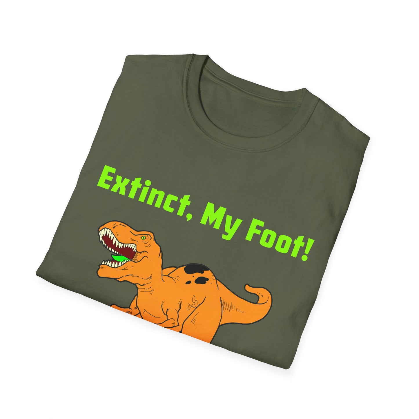 Amputee Humor, Limb Loss Awareness Tee, Peg Asaurus Bone Leg V1