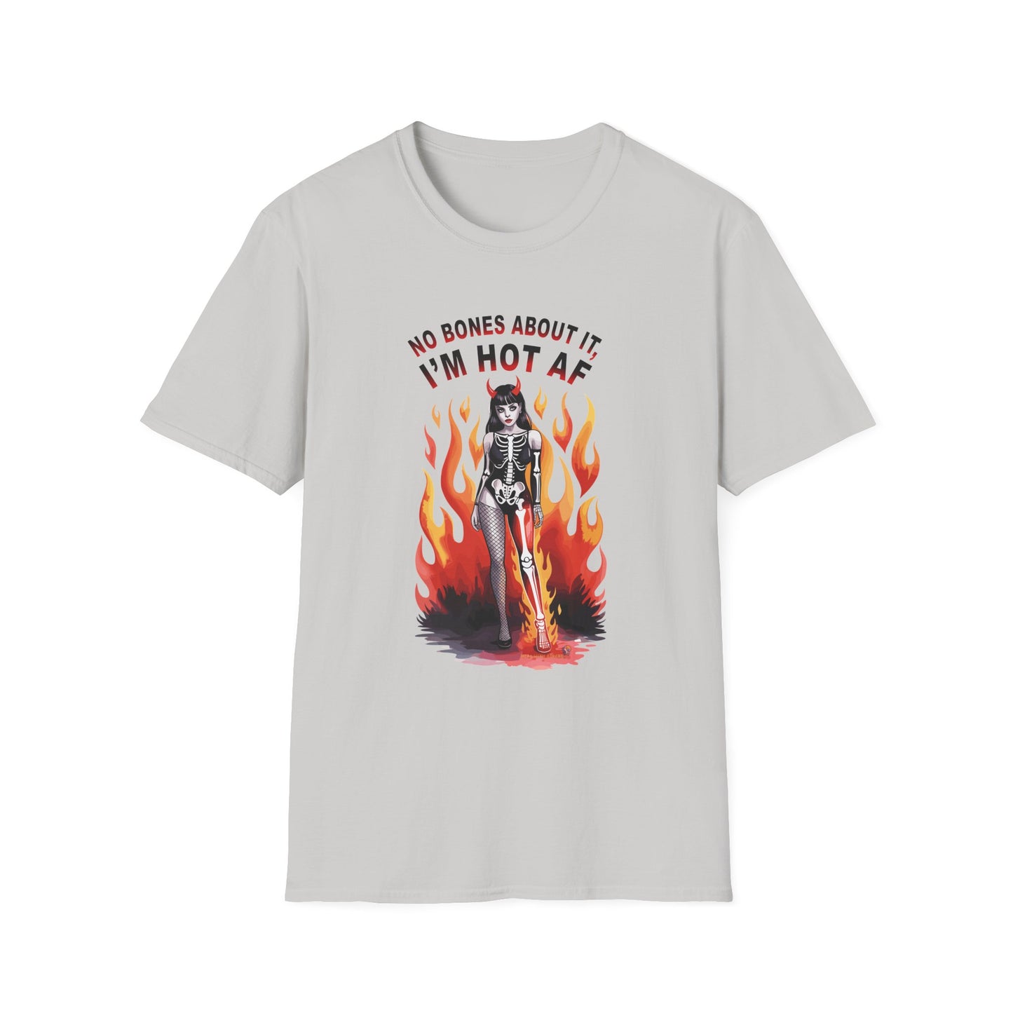 Amputee Humor, Limb Loss Awareness Tee, No Bones Im Hot V1b