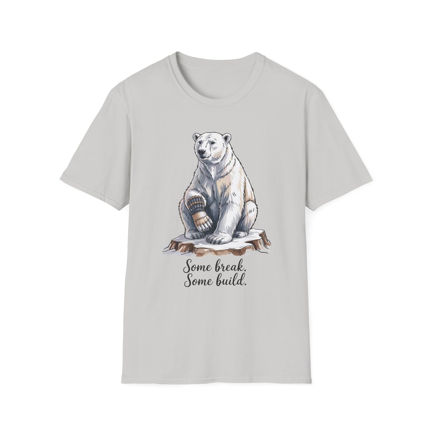 Amputee Humor, Limb Loss Awareness Tee, Polar Tee V1b