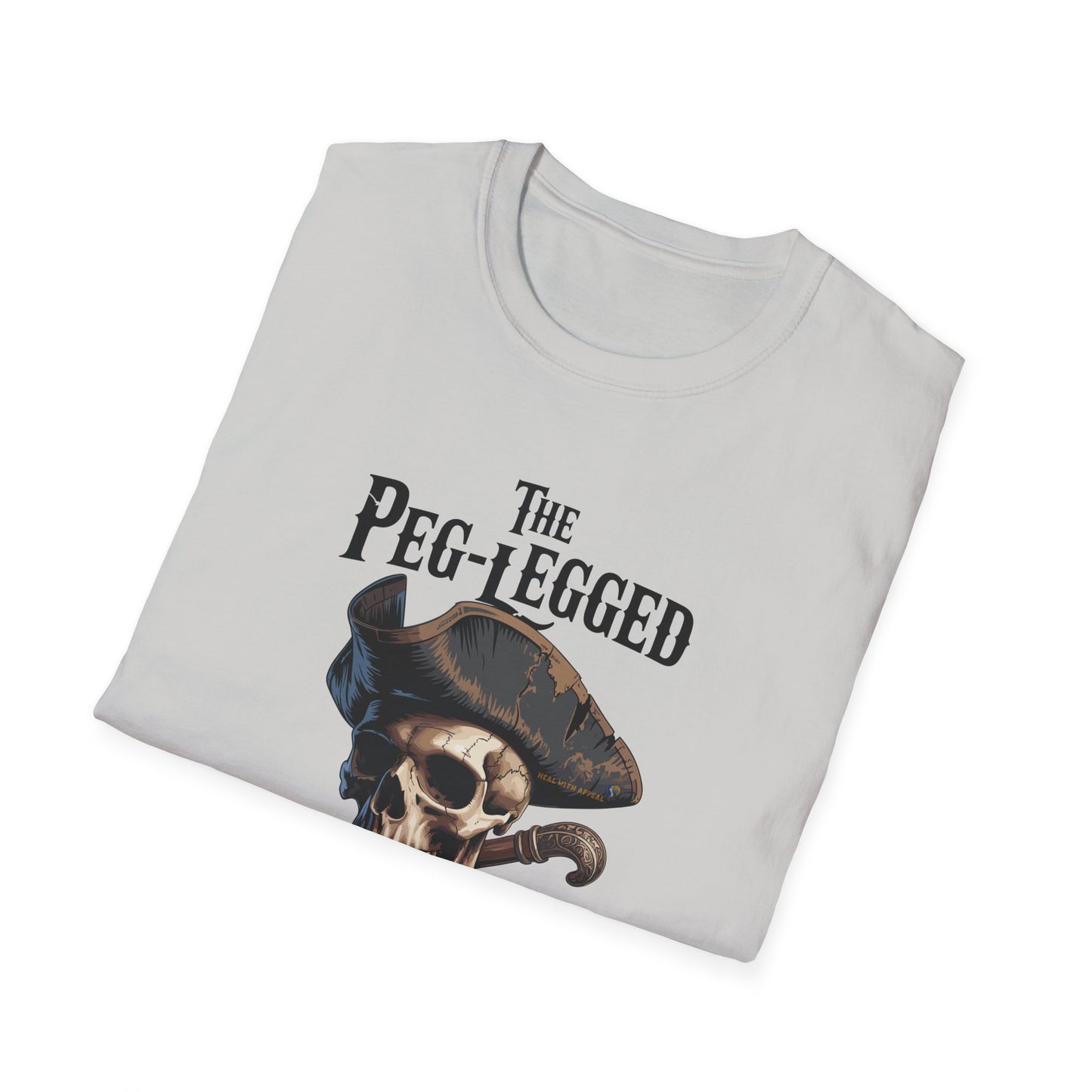 Amputee Humor, Limb Loss Awareness Tee, Peg Leggend Legend V1b