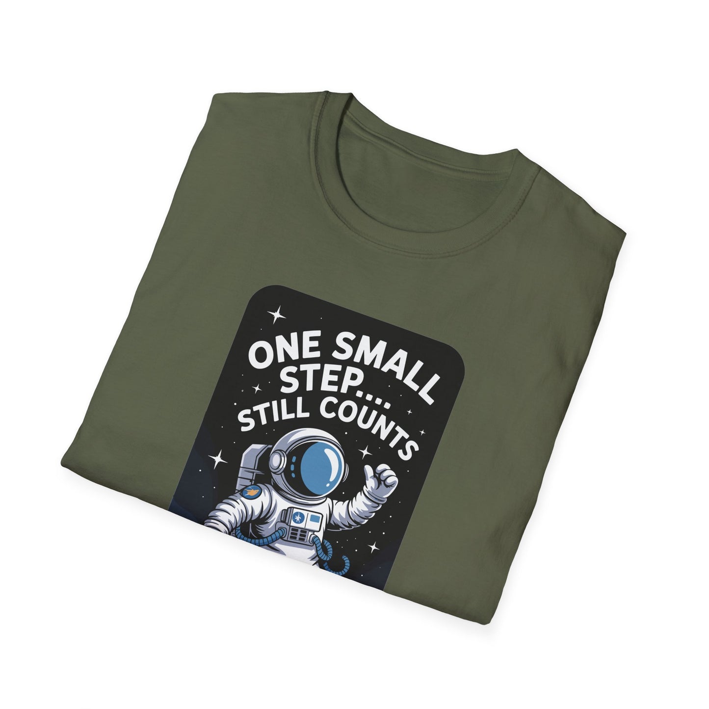 Amputee Humor, Limb Loss Awareness Tee, One Small Step Still V2