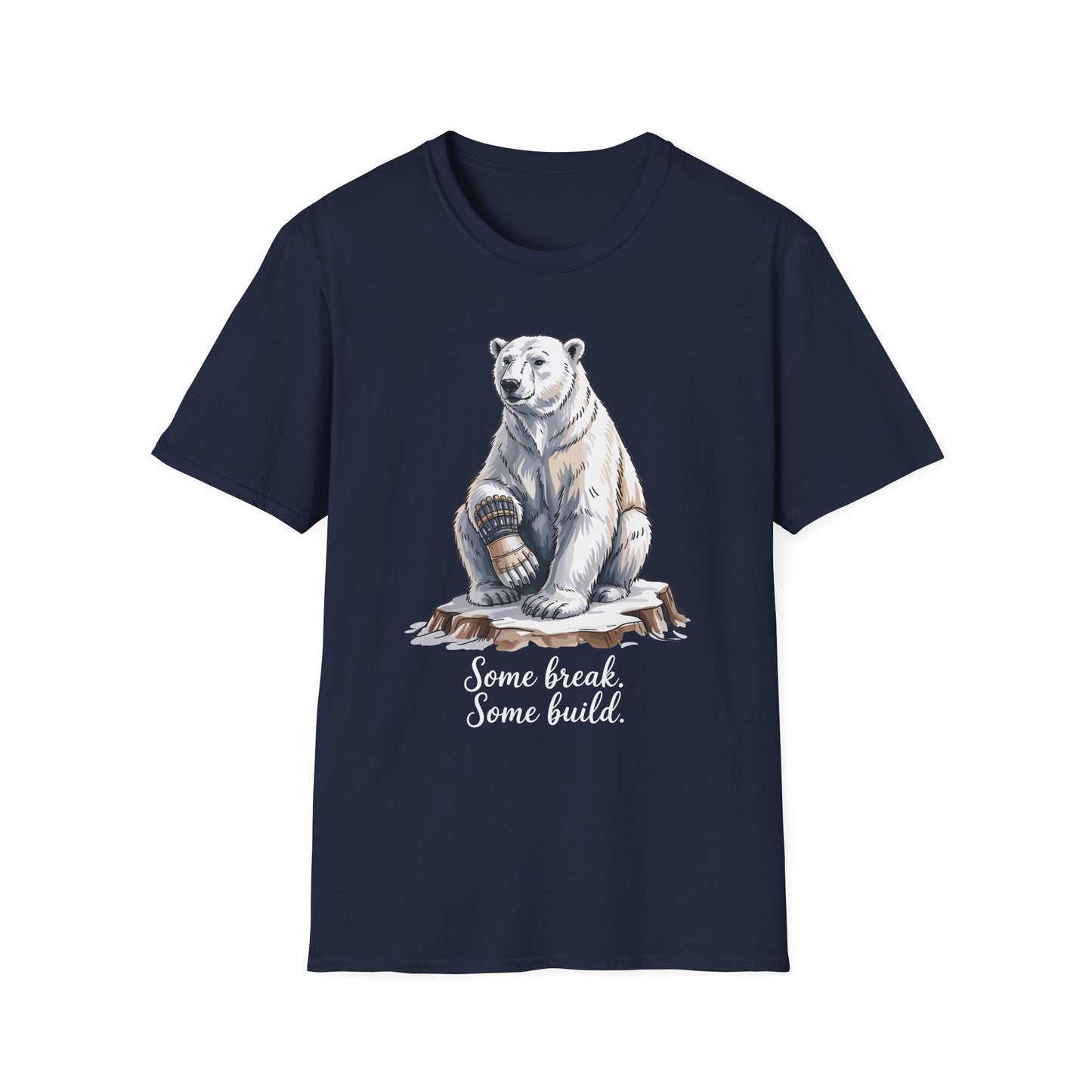 Amputee Humor, Limb Loss Awareness Tee, Polar Tee V1b