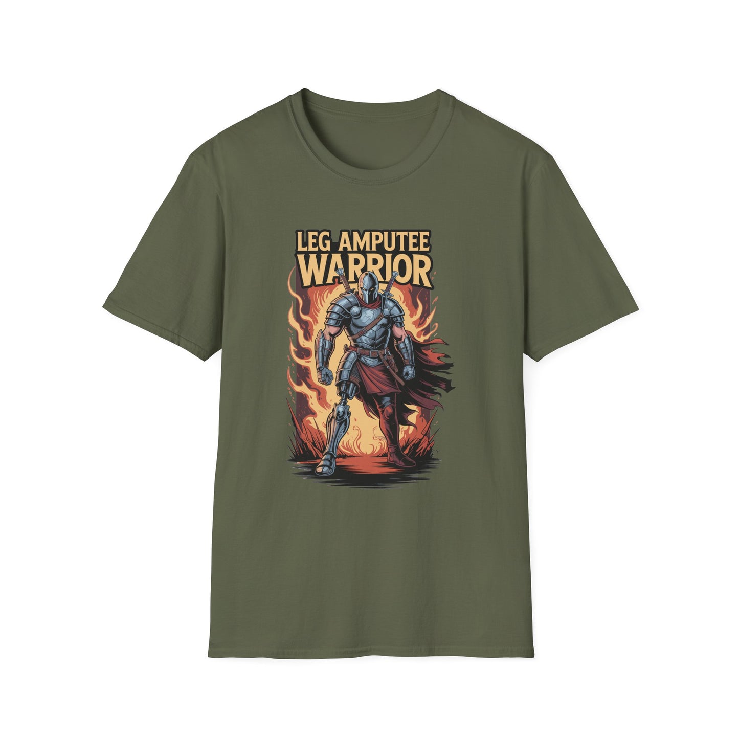 Amputee Humor, Limb Loss Awareness Tee, Leg Amputeewarrior