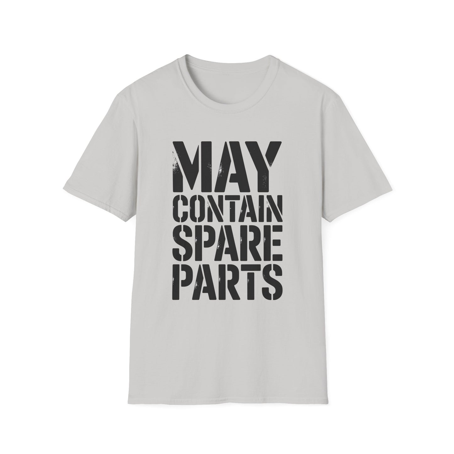 Amputee Humor, Limb Loss Awareness Tee, May Contain Spare Parts Vb