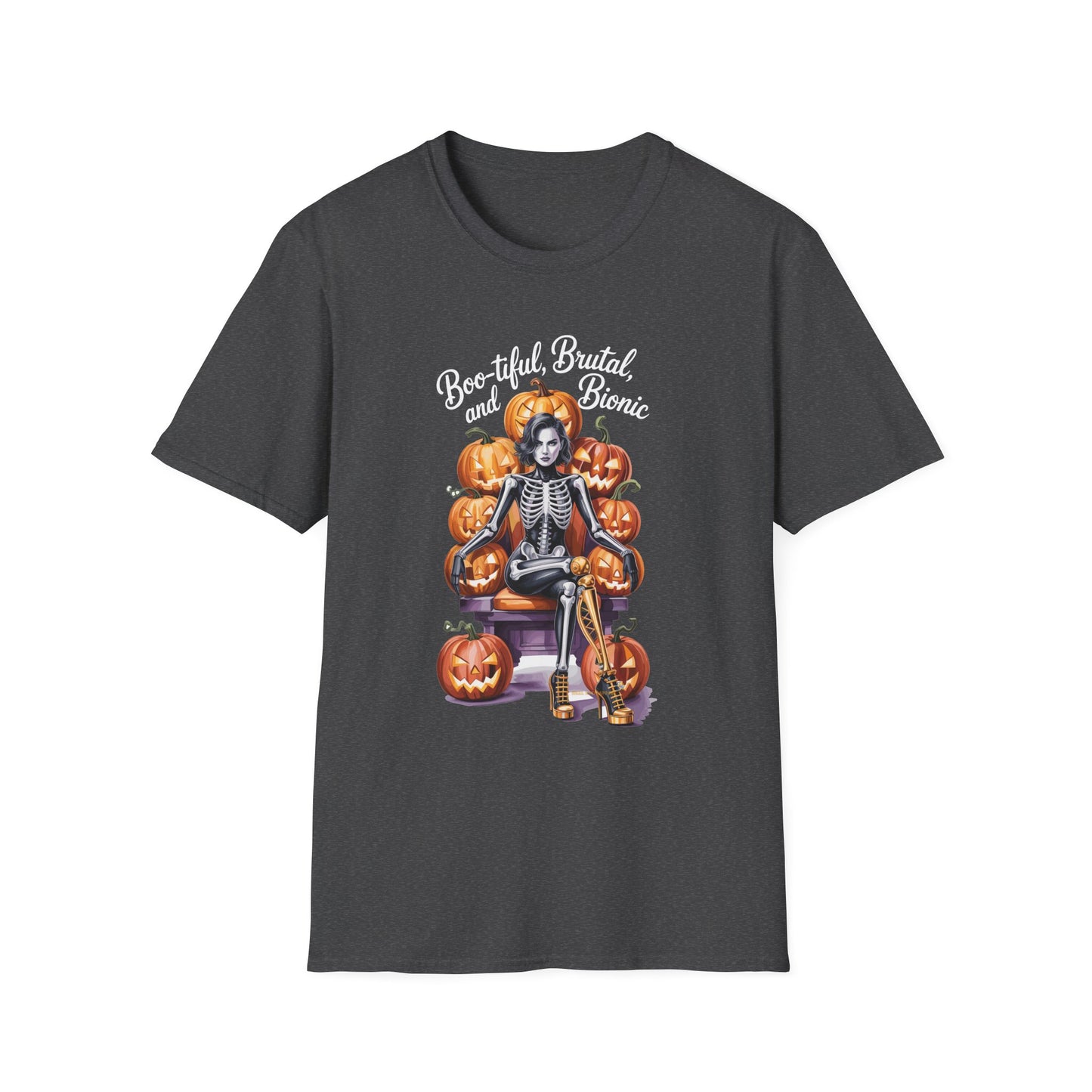 Amputee Humor, Limb Loss Awareness Tee, Bootiful Brutal Bionic V2b