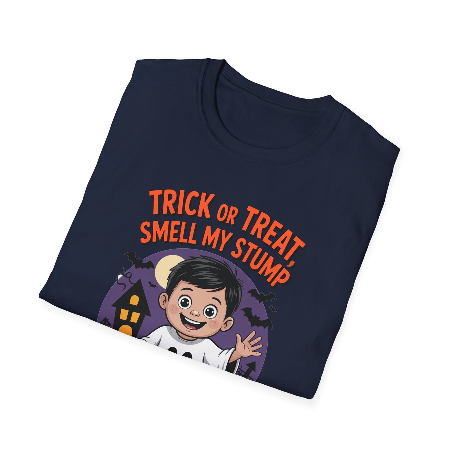 Amputee Humor, Limb Loss Awareness Tee, Trick Or Treat Smell My Stump V3