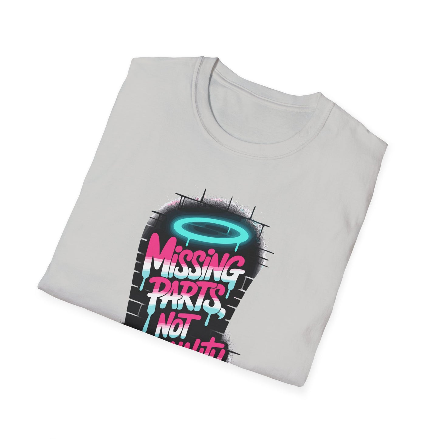 Amputee Humor, Limb Loss Awareness Tee, Missing Parts Not Personality V3