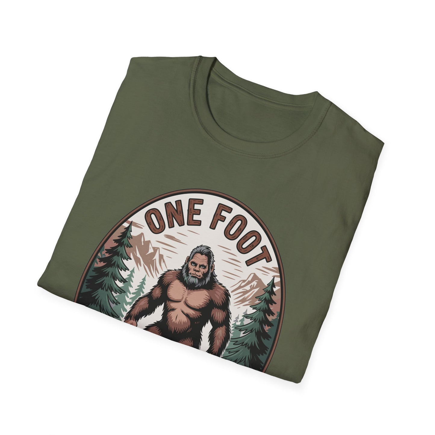 Amputee Humor, Limb Loss Awareness Tee, One Foot V5