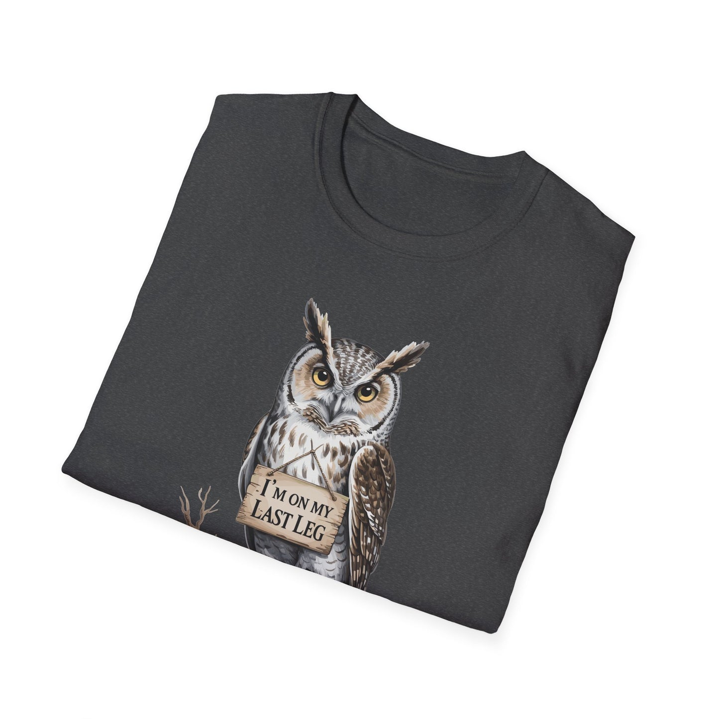 Amputee Humor, Limb Loss Awareness Tee, Owl Tee