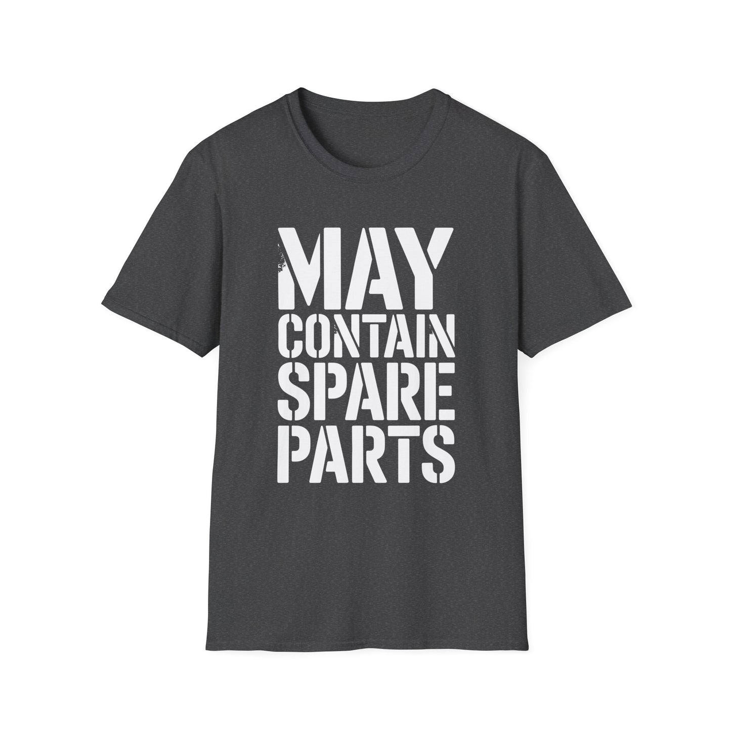 Amputee Humor, Limb Loss Awareness Tee, May Contain Spare Parts Vb