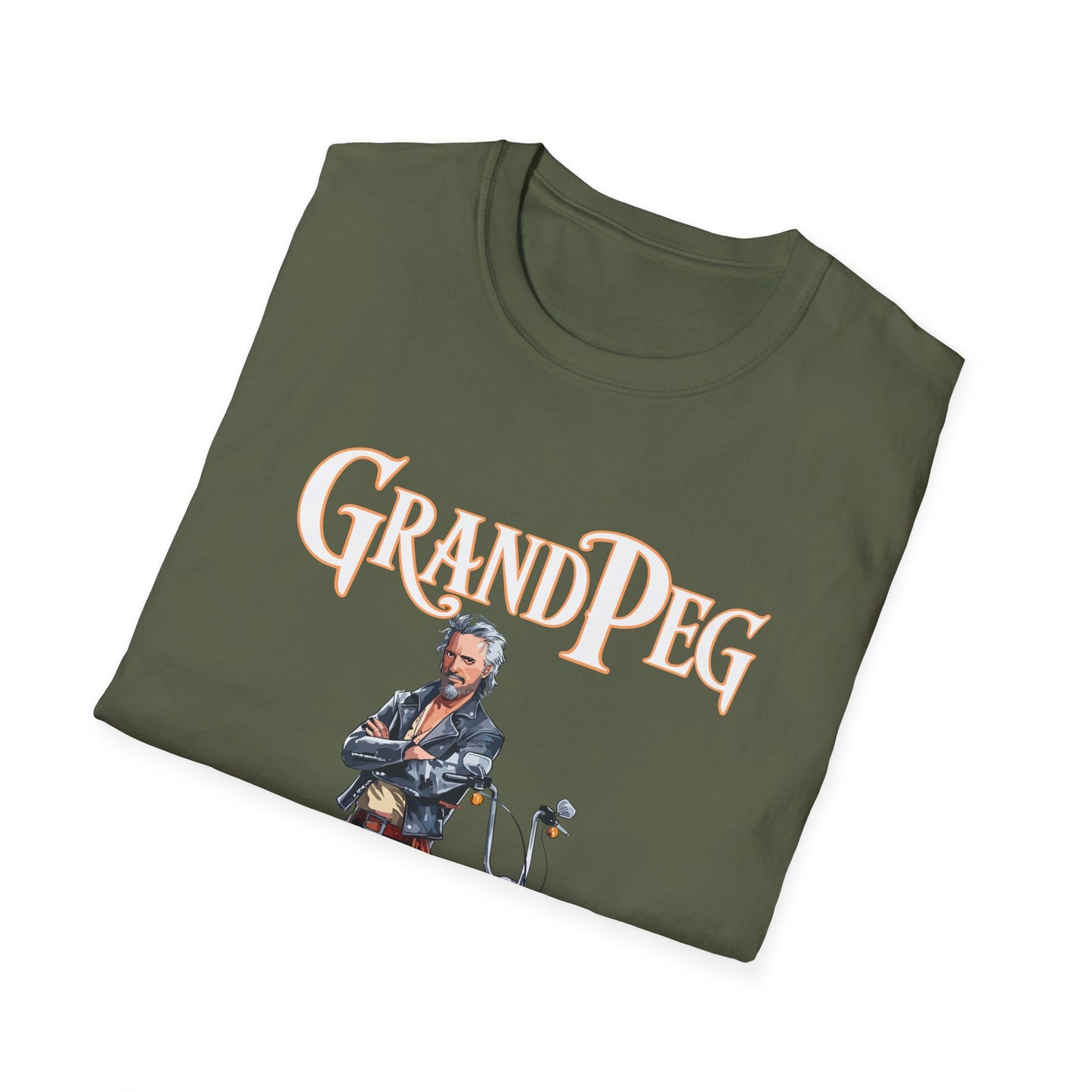 Amputee Humor, Limb Loss Awareness Tee, Granpeg V7b Print