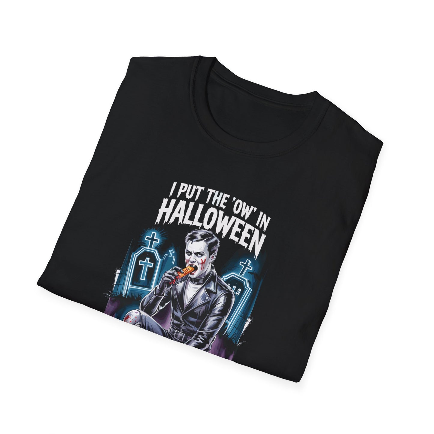 Amputee Humor, Limb Loss Awareness Tee, I Put The Ow In Halloween V1