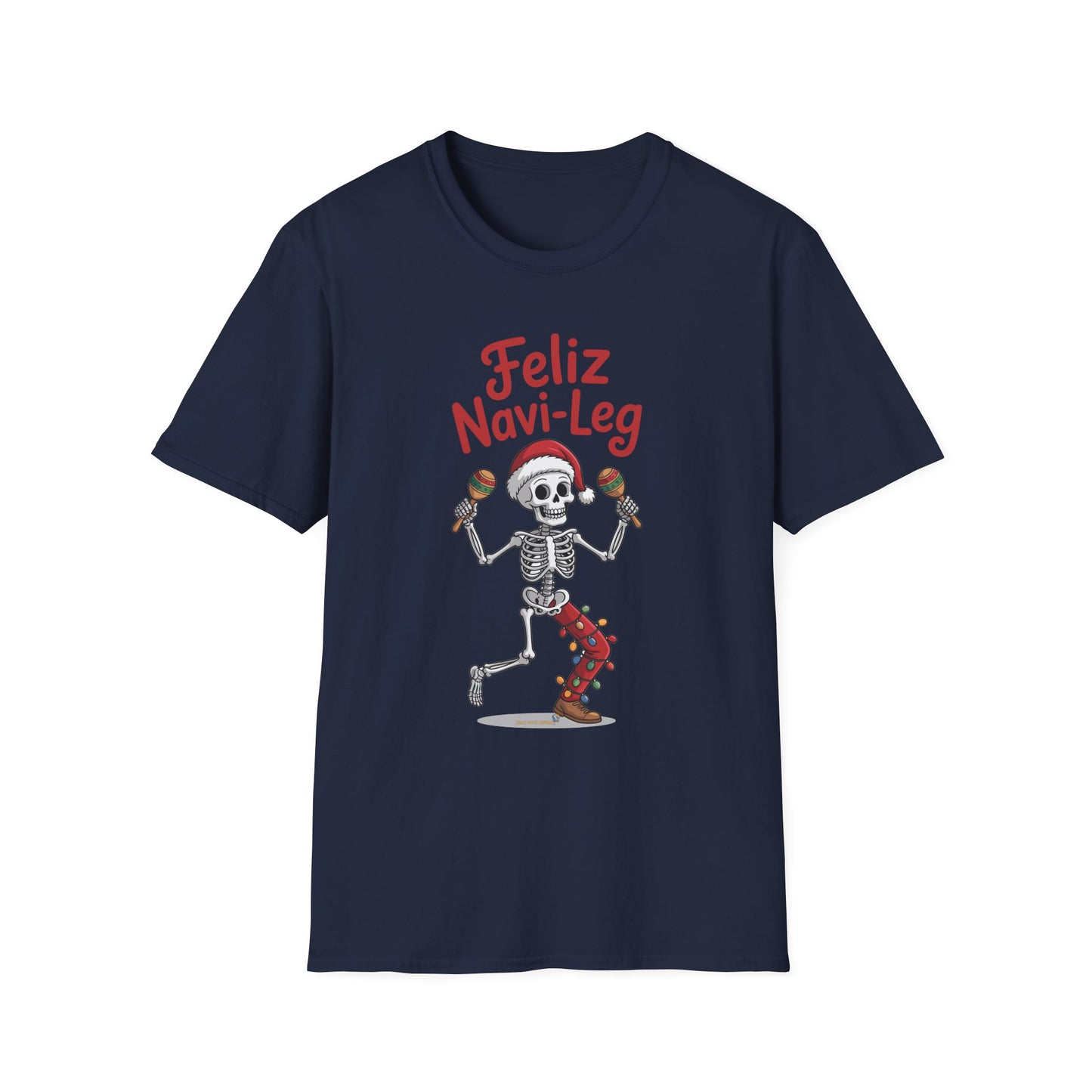 Amputee Humor, Limb Loss Awareness Tee, Feliz Navi Leg V2