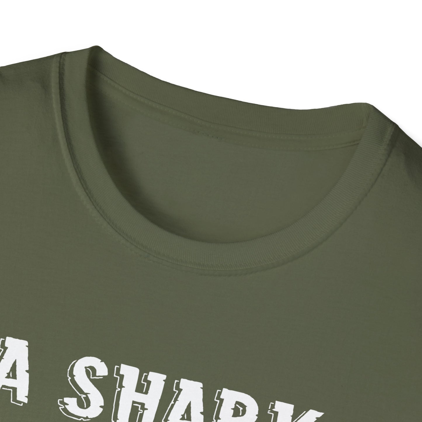 Amputee Humor, Limb Loss Awareness Tee, Shark Week V2 Blk Shrt Print Wm