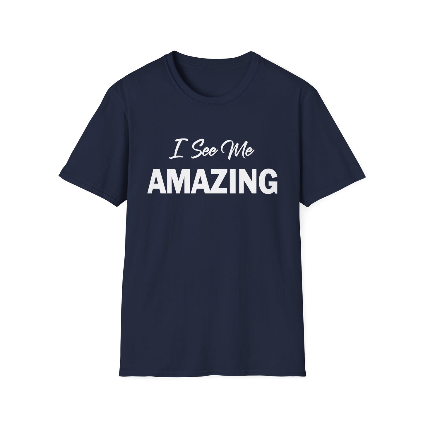 Amputee Humor, Limb Loss Awareness Tee, I See Me Amazing V1 Blk Print