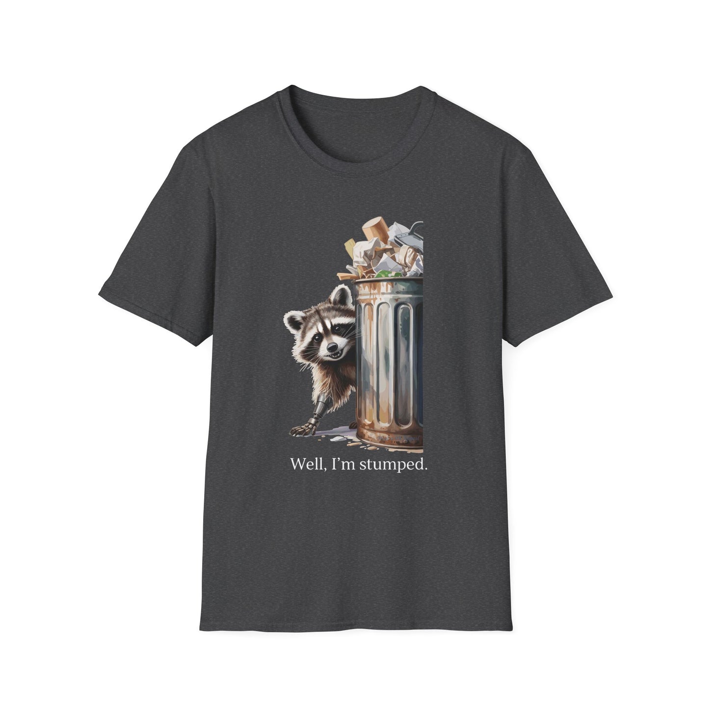 Amputee Humor, Limb Loss Awareness Tee, Raccioon Tee V2b