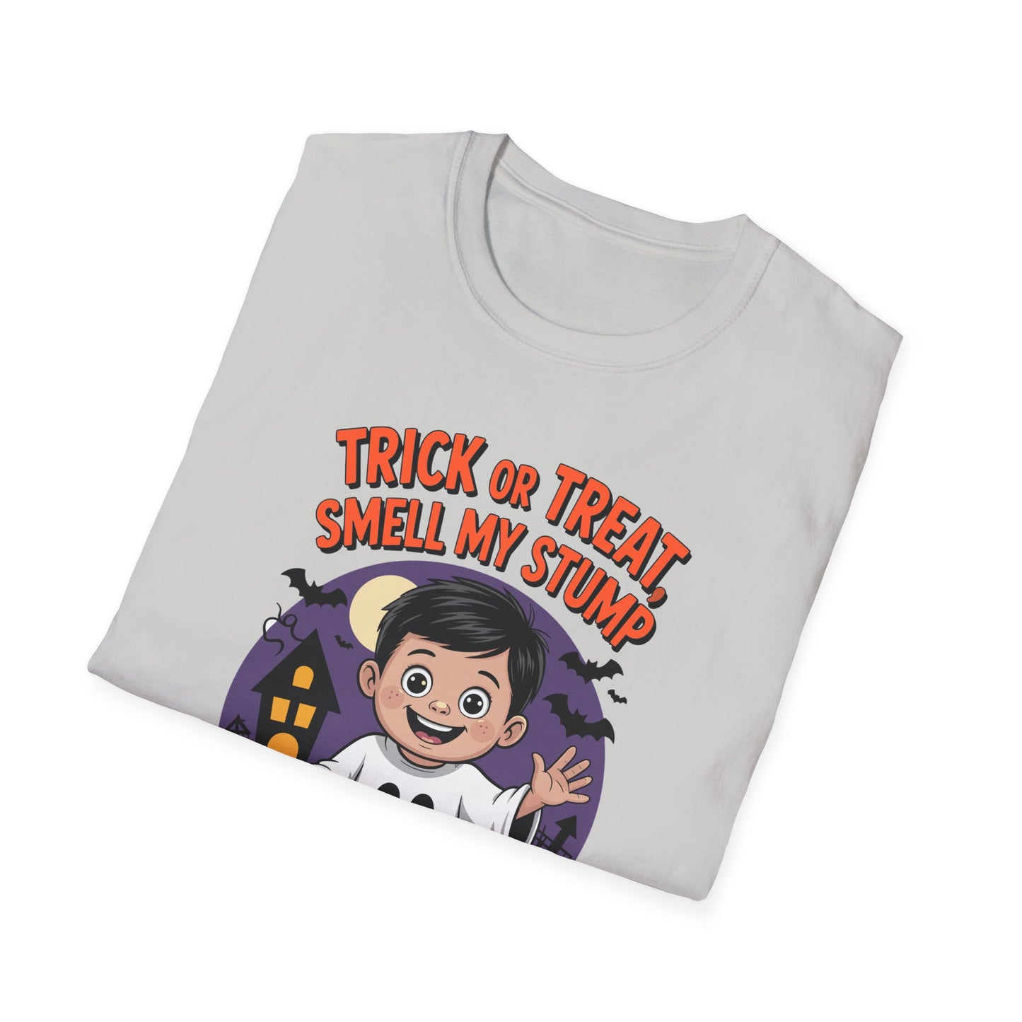 Amputee Humor, Limb Loss Awareness Tee, Trick Or Treat Smell My Stump V3