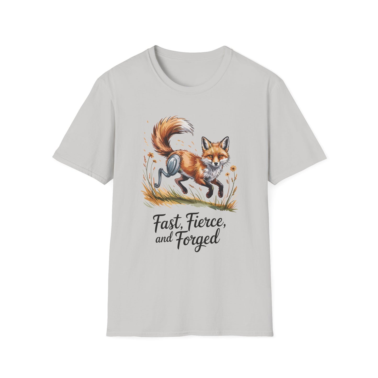 Amputee Humor, Limb Loss Awareness Tee, Fox Tee V1b