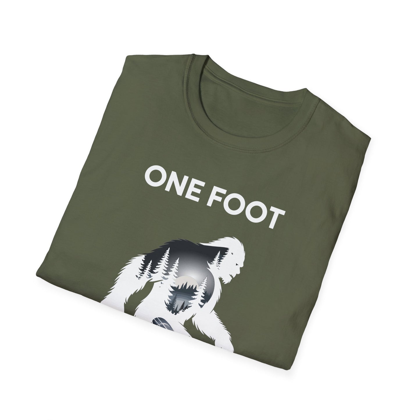 Amputee Humor, Limb Loss Awareness Tee, One Foot V2b