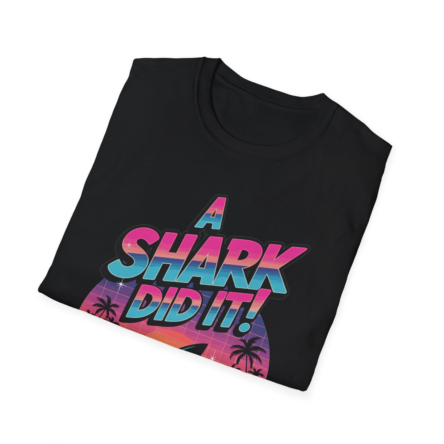Amputee Humor, Limb Loss Awareness Tee, A Shark Did It V4