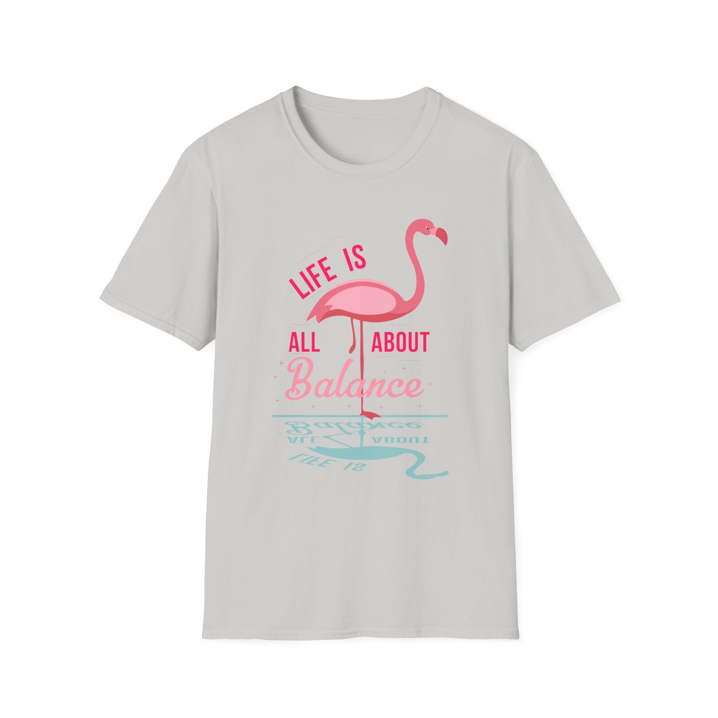 Amputee Humor, Limb Loss Awareness Tee, Flaming0 Lifes About Balance 2x 3x Tshirt Print