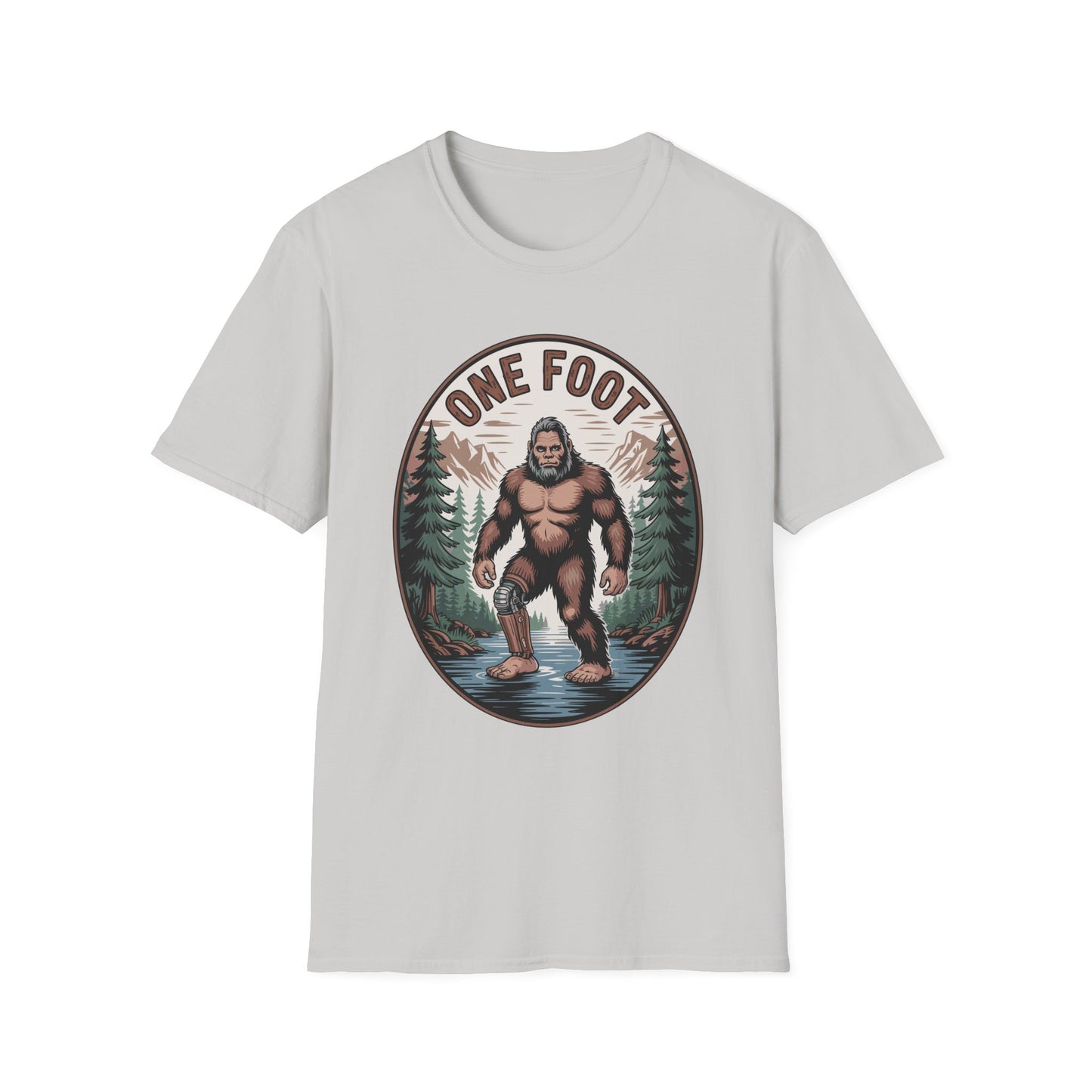 Amputee Humor, Limb Loss Awareness Tee, One Foot V5