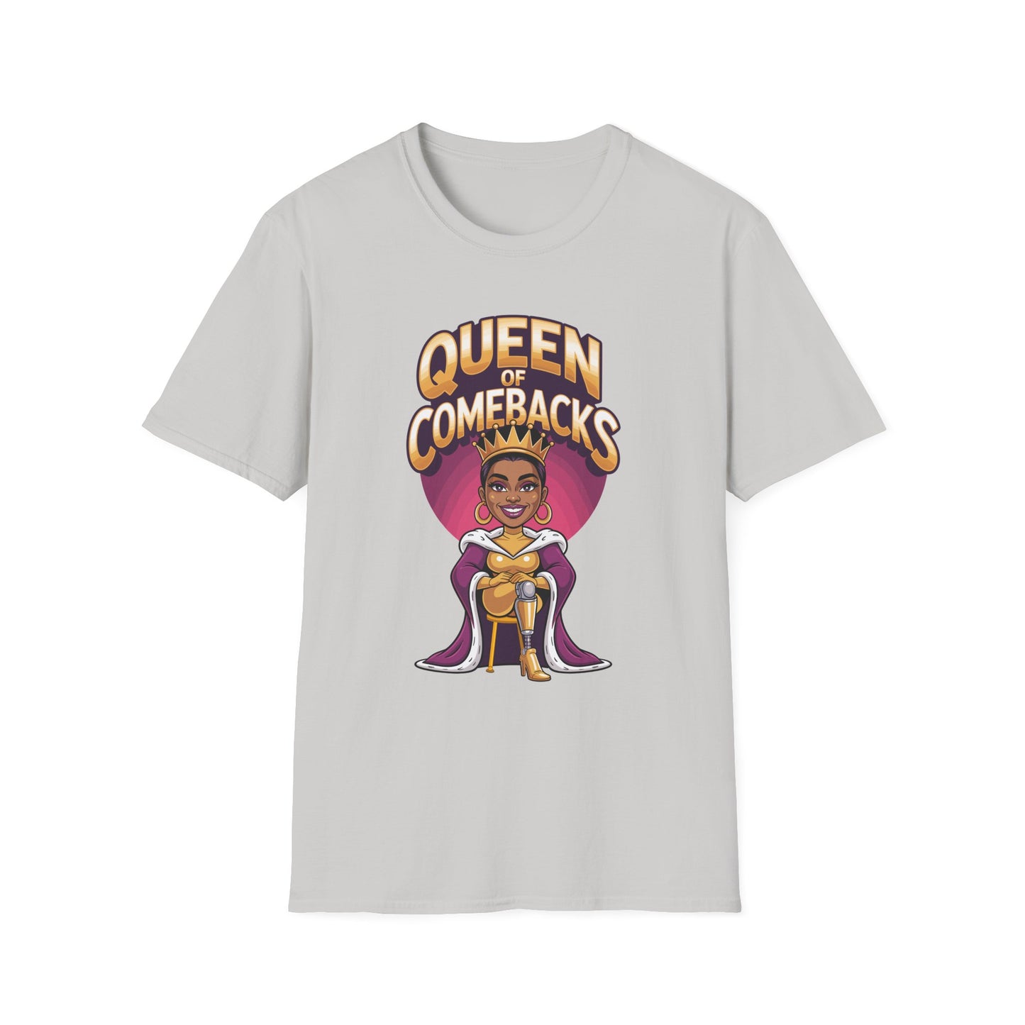 Amputee Humor, Limb Loss Awareness Tee, Queen Of Comebacks V2