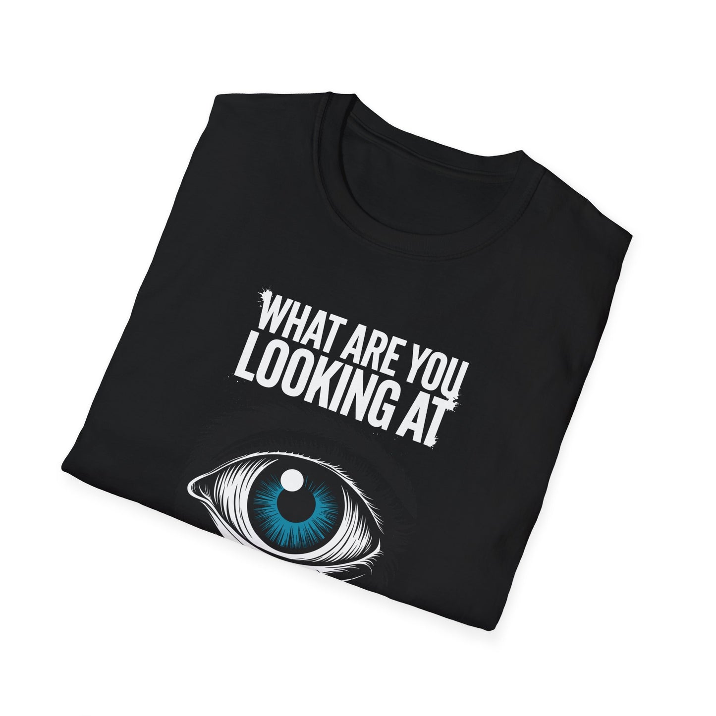 Amputee Humor, Limb Loss Awareness Tee, What R U Looking At V15b Print