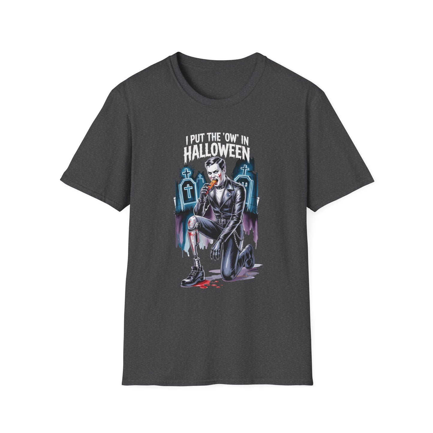 Amputee Humor, Limb Loss Awareness Tee, I Put The Ow In Halloween V1