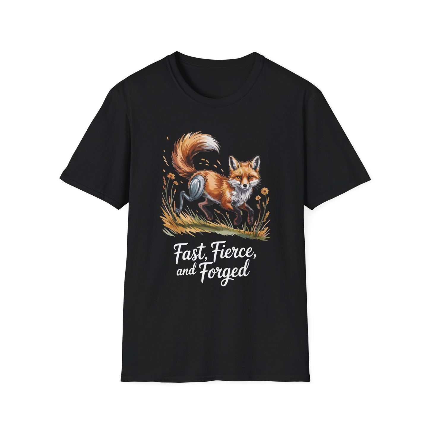 Amputee Humor, Limb Loss Awareness Tee, Fox Tee V1b