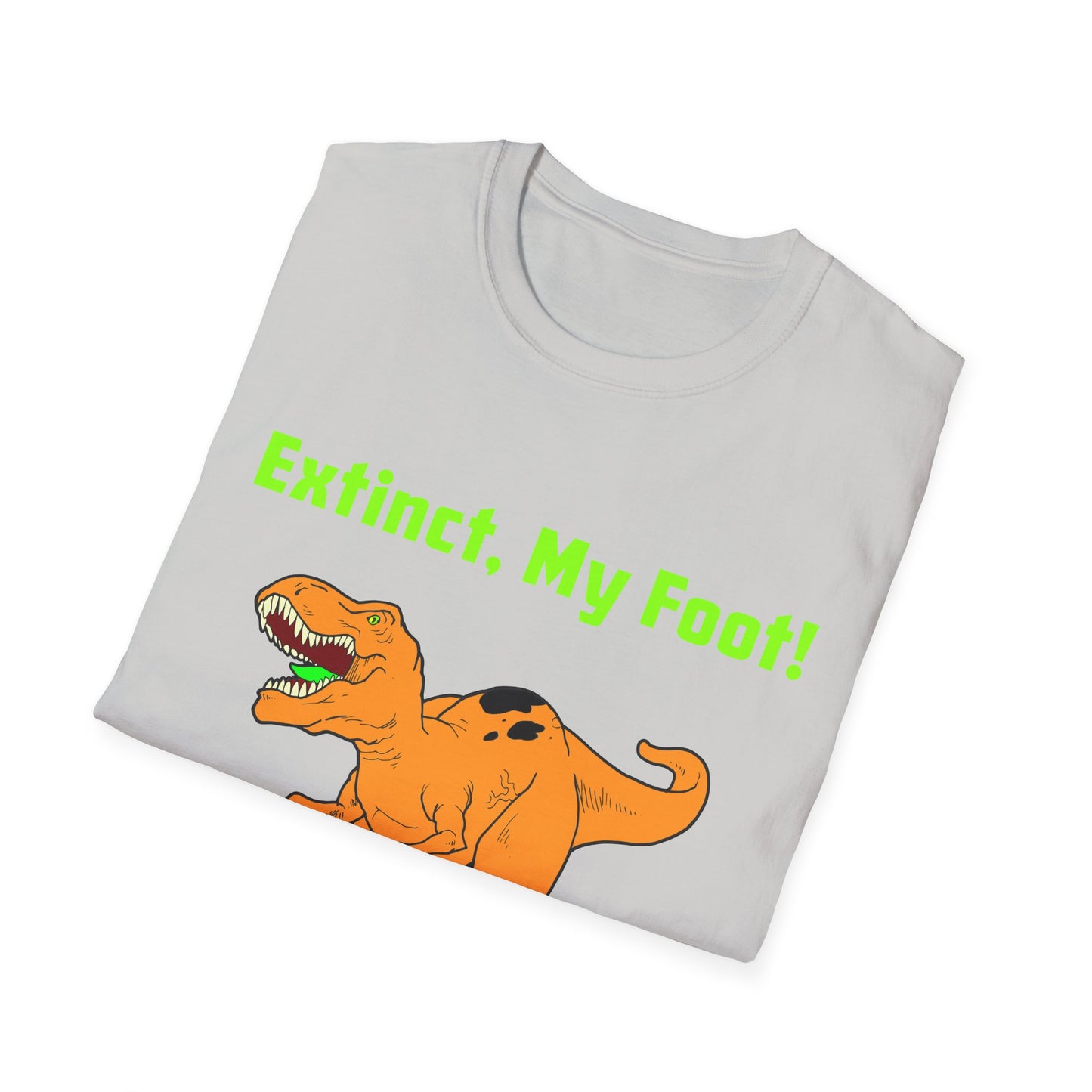 Amputee Humor, Limb Loss Awareness Tee, Peg Asaurus Bone Leg V1