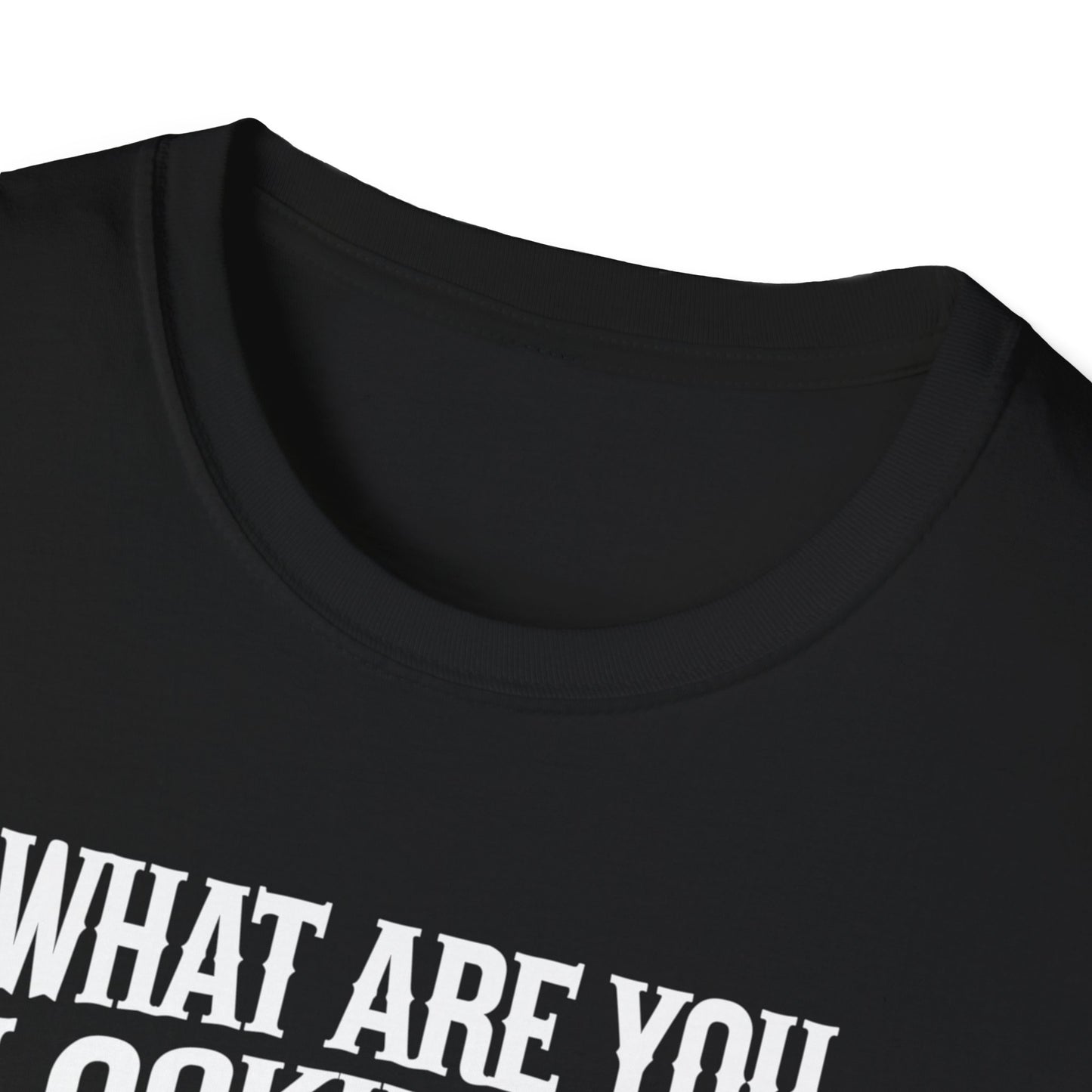 Amputee Humor, Limb Loss Awareness Tee, What R U Looking At V8b Print