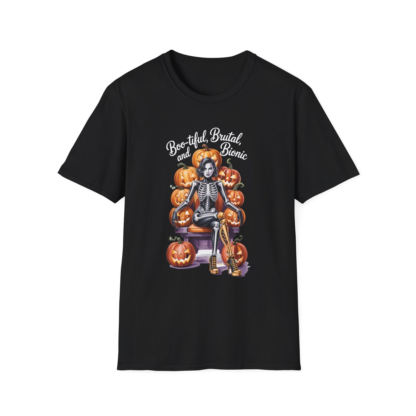 Amputee Humor, Limb Loss Awareness Tee, Bootiful Brutal Bionic V2b