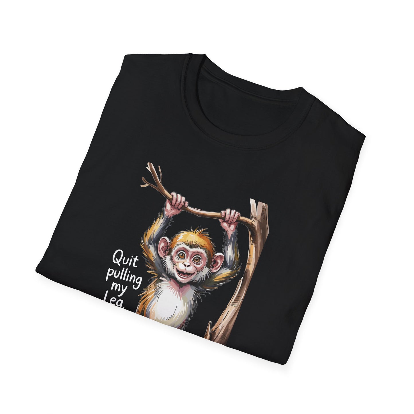 Amputee Humor, Limb Loss Awareness Tee, Monkey Tee V3b